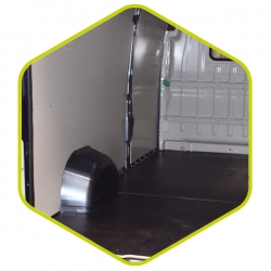 Vloerbekleding van bedrijfswagens