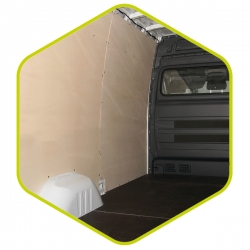 Vloerbekleding van bestelwagens